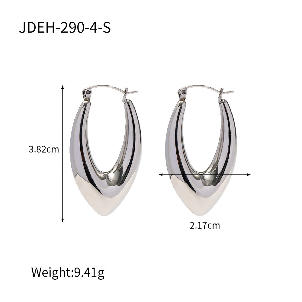 Hollow Hoop Earrings