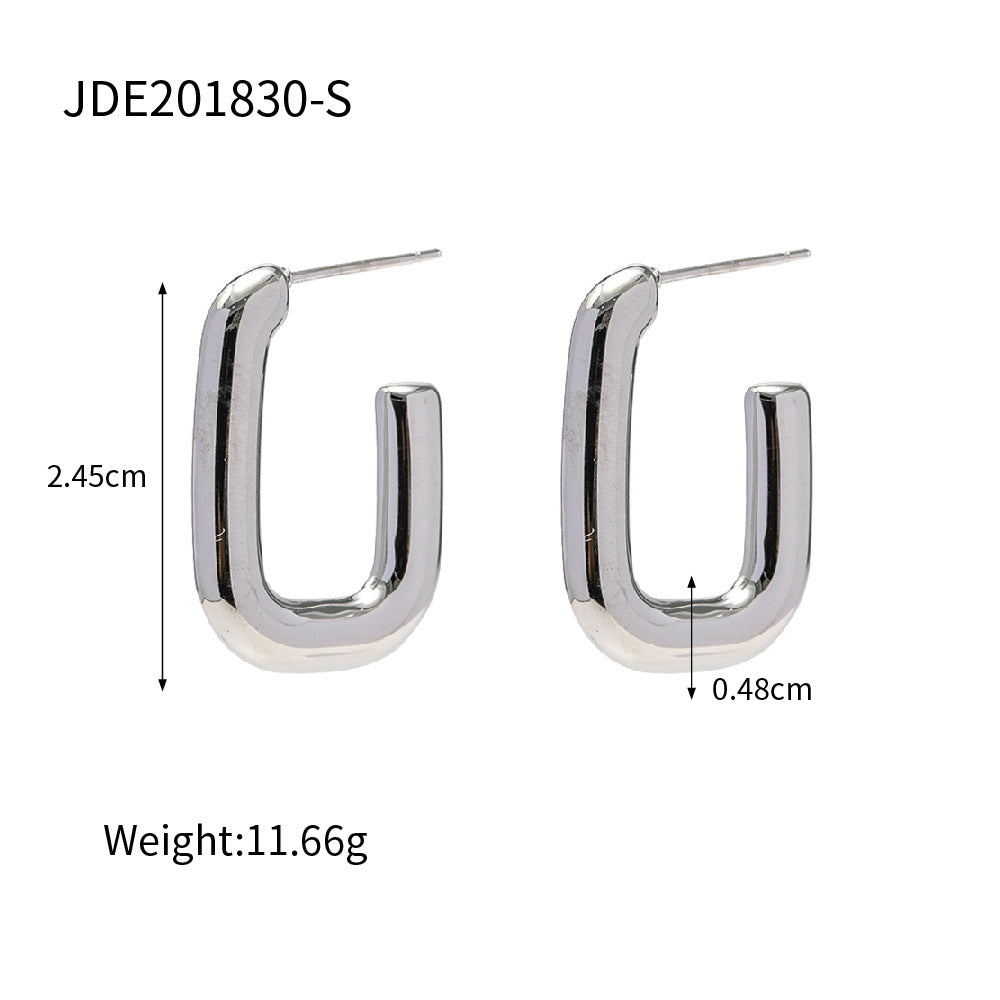 Hollow Hoop Earrings