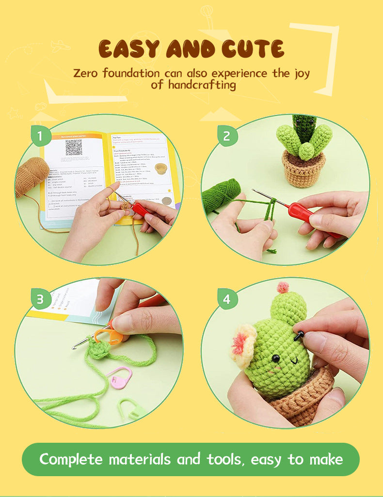 Cute Animal Crochet Kit