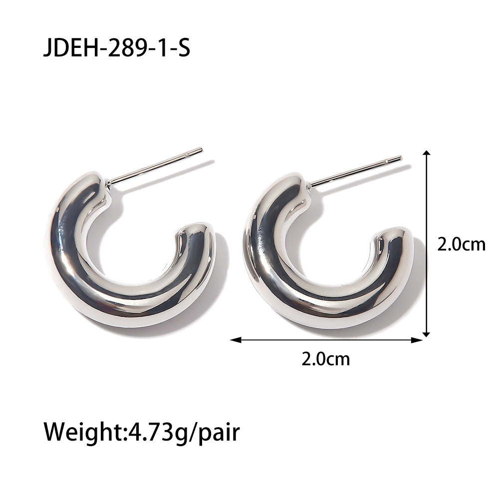Hollow Hoop Earrings