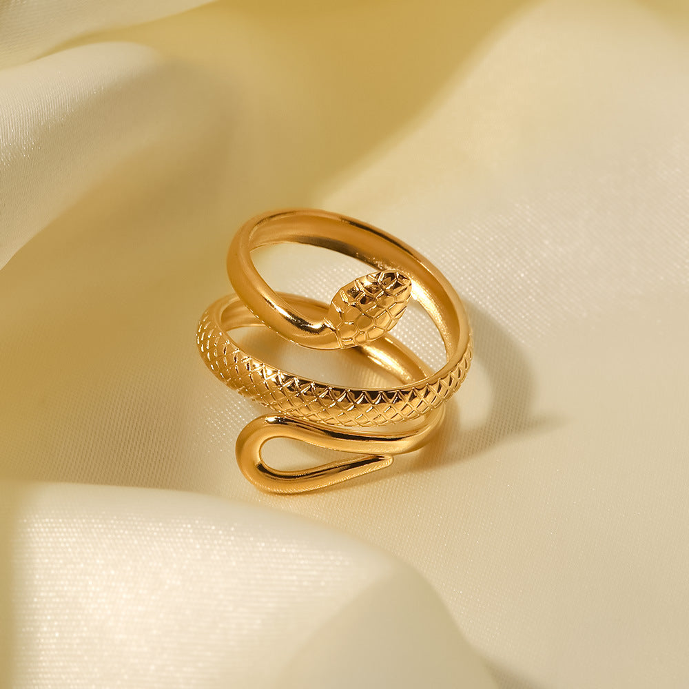 Snake Adjustable Ring