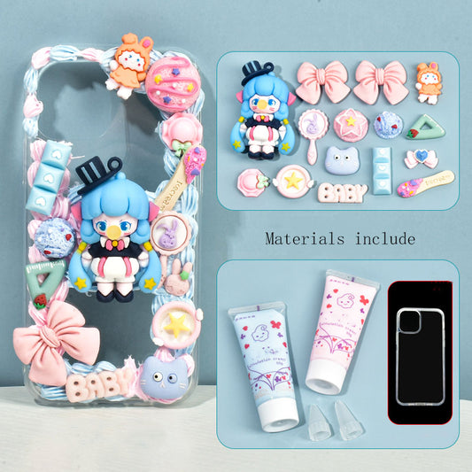 Magic Girl Material Kit for DIY Handmade Decoden Phone Case