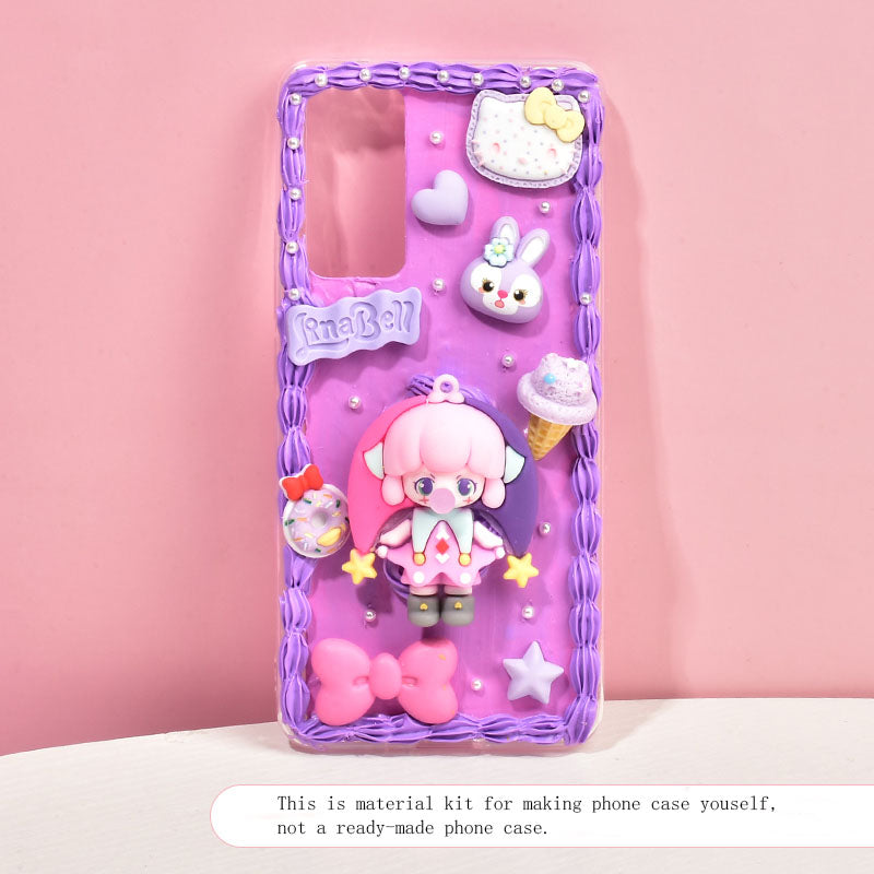 Kitty Material Kit for DIY Handmade Decoden Phone Case