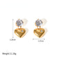 Shining Heart Earrings