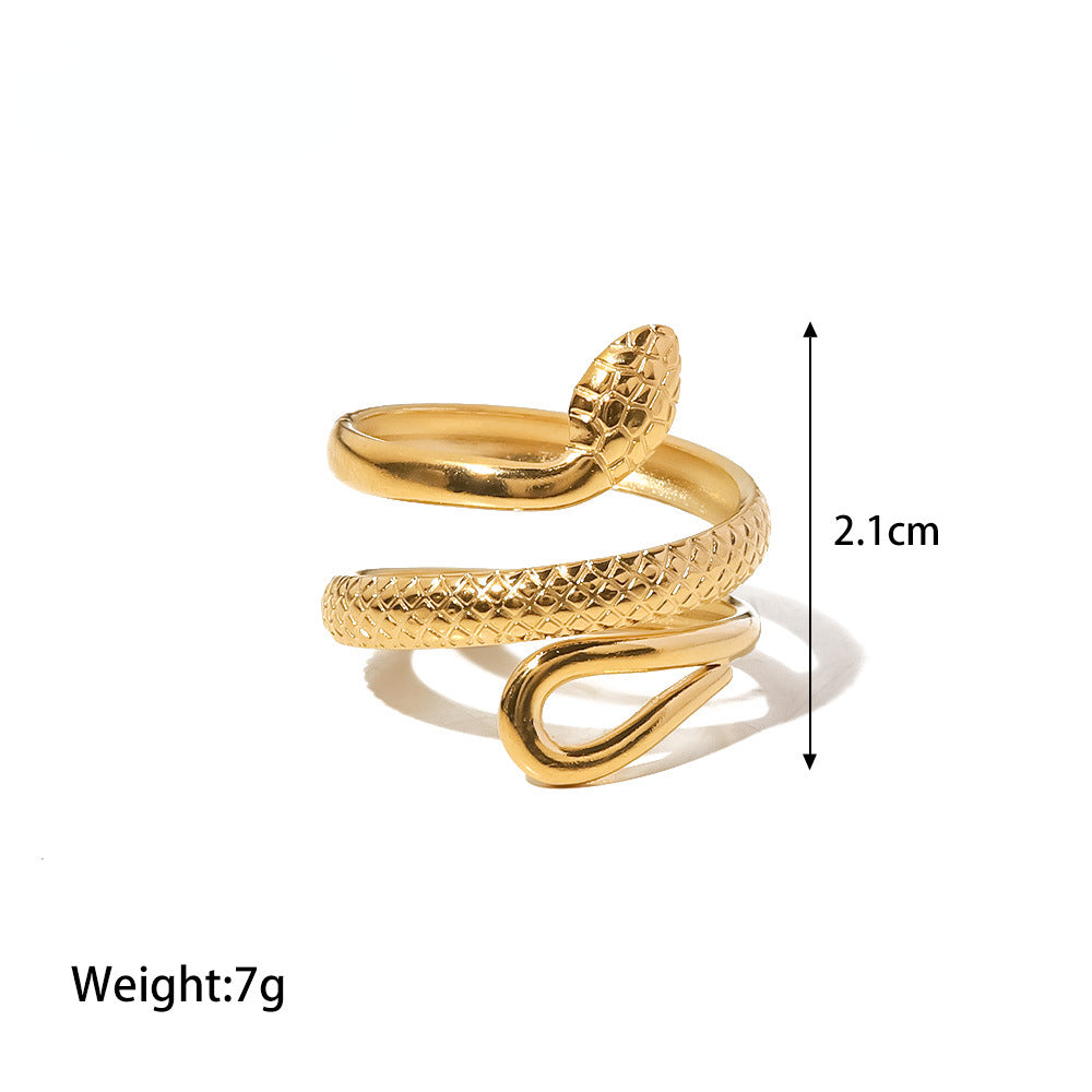 Snake Adjustable Ring