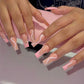 Pink French Nails - Press on Nails