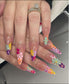 Floral Nails - Press on Nails