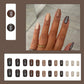 Square Chrome Nails - Press on Nails