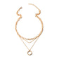 Multilayer Alloy Necklace