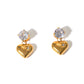 Shining Heart Earrings