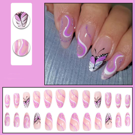 Swirl Nails - Press on Nails