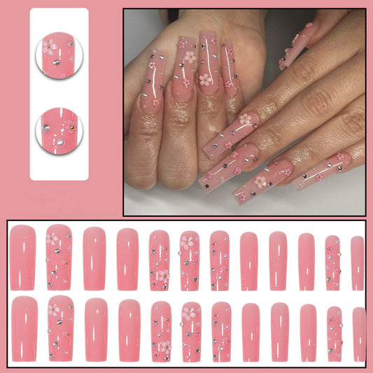 Flower Nails - Press on Nails