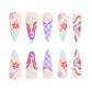 Swirl French Nails - Press on Nails