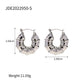 Hollow Hoop Earrings