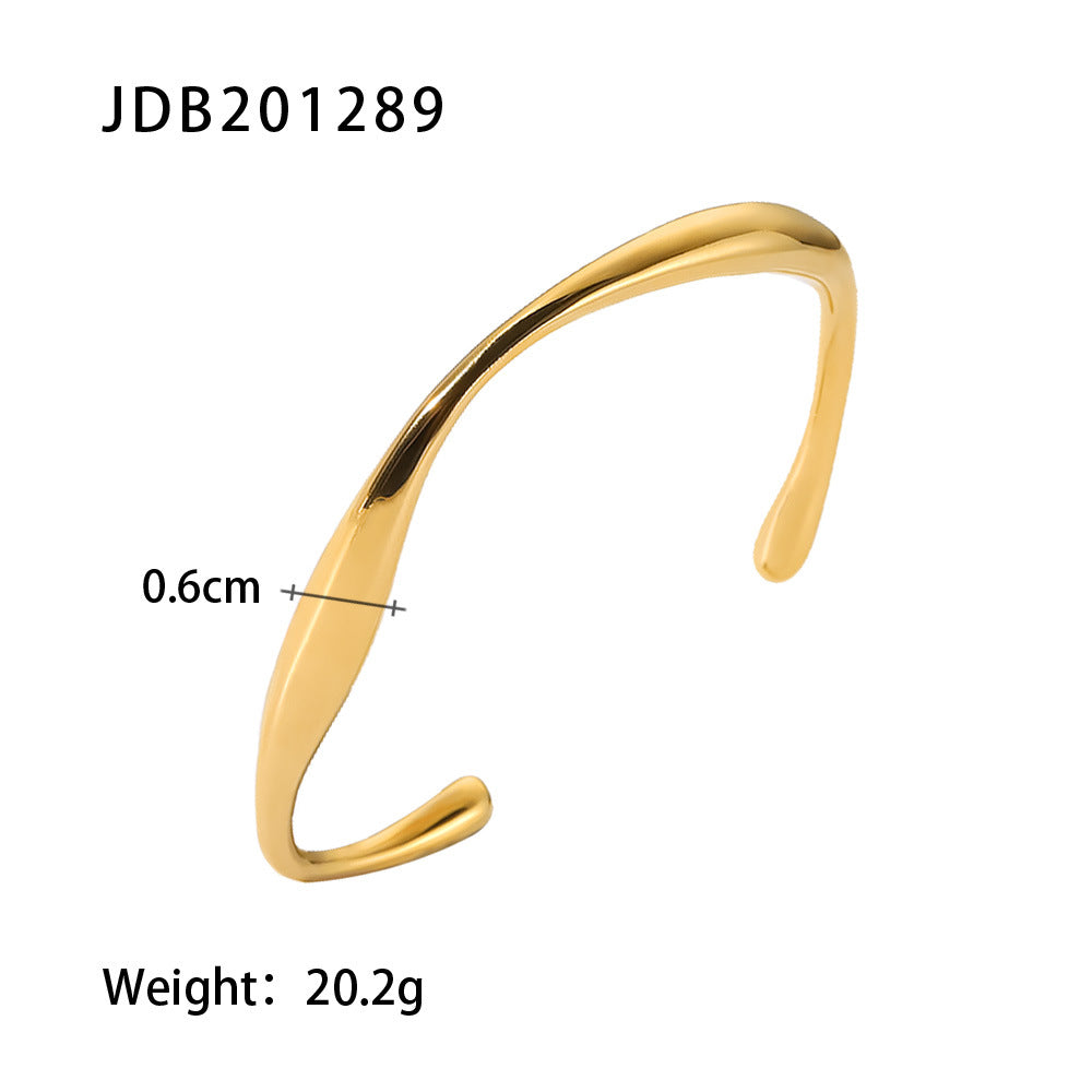 Gold Plated Adjustable Bracelet