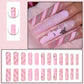 Christmas Pink Nails - Press on Nails