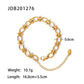 Gold Plated Adjustable Bracelet