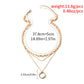 Multilayer Alloy Necklace