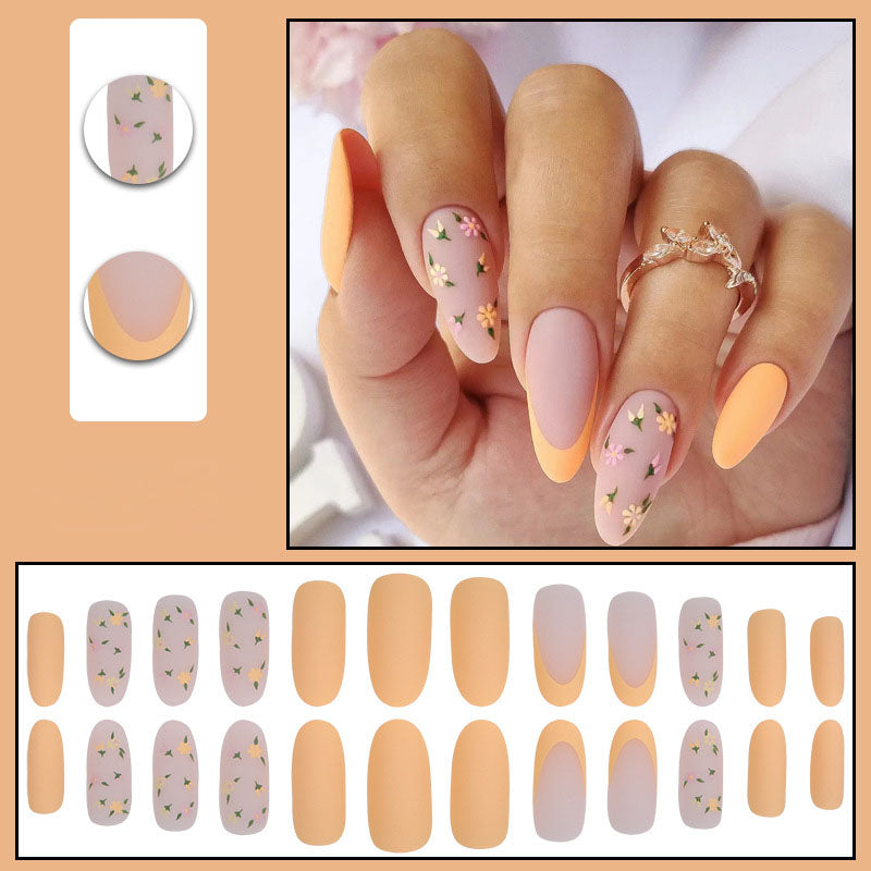 Flower Nails - Press on Nails