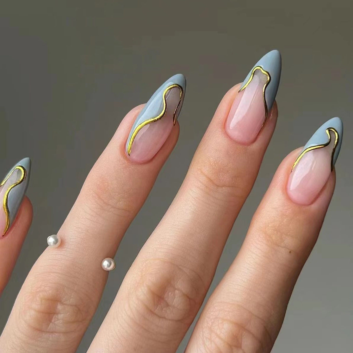 Swirl Nails - Press on Nails