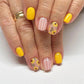 Sunflower Nails - Press on Nails