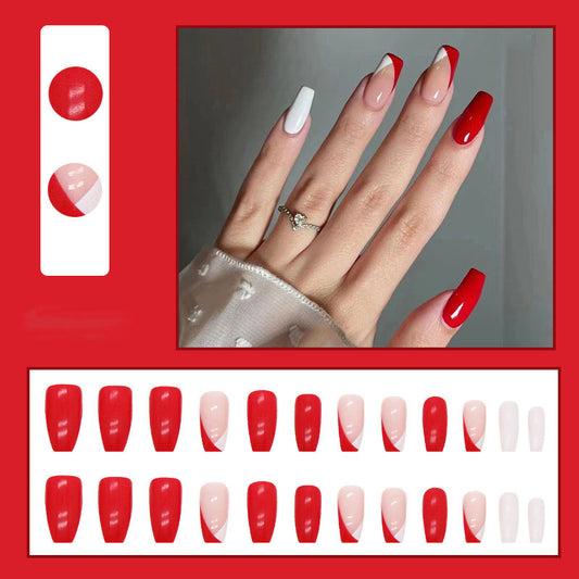 Christmas French Nails - Press on Nails