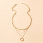 Multilayer Alloy Necklace