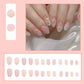 Glitter Nude Nails - Press on Nails