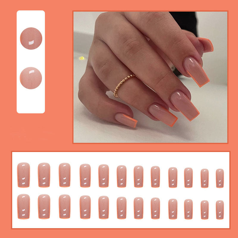 Pink French Nails - Press On Nails