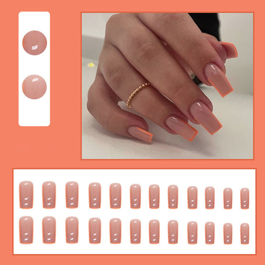 Pink French Nails - Press On Nails