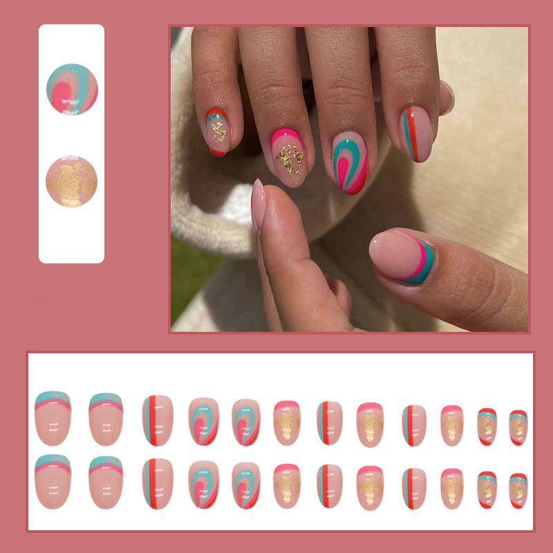 Swirl Nails - Press on Nails