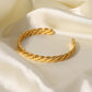 Gold Plated Adjustable Bracelet