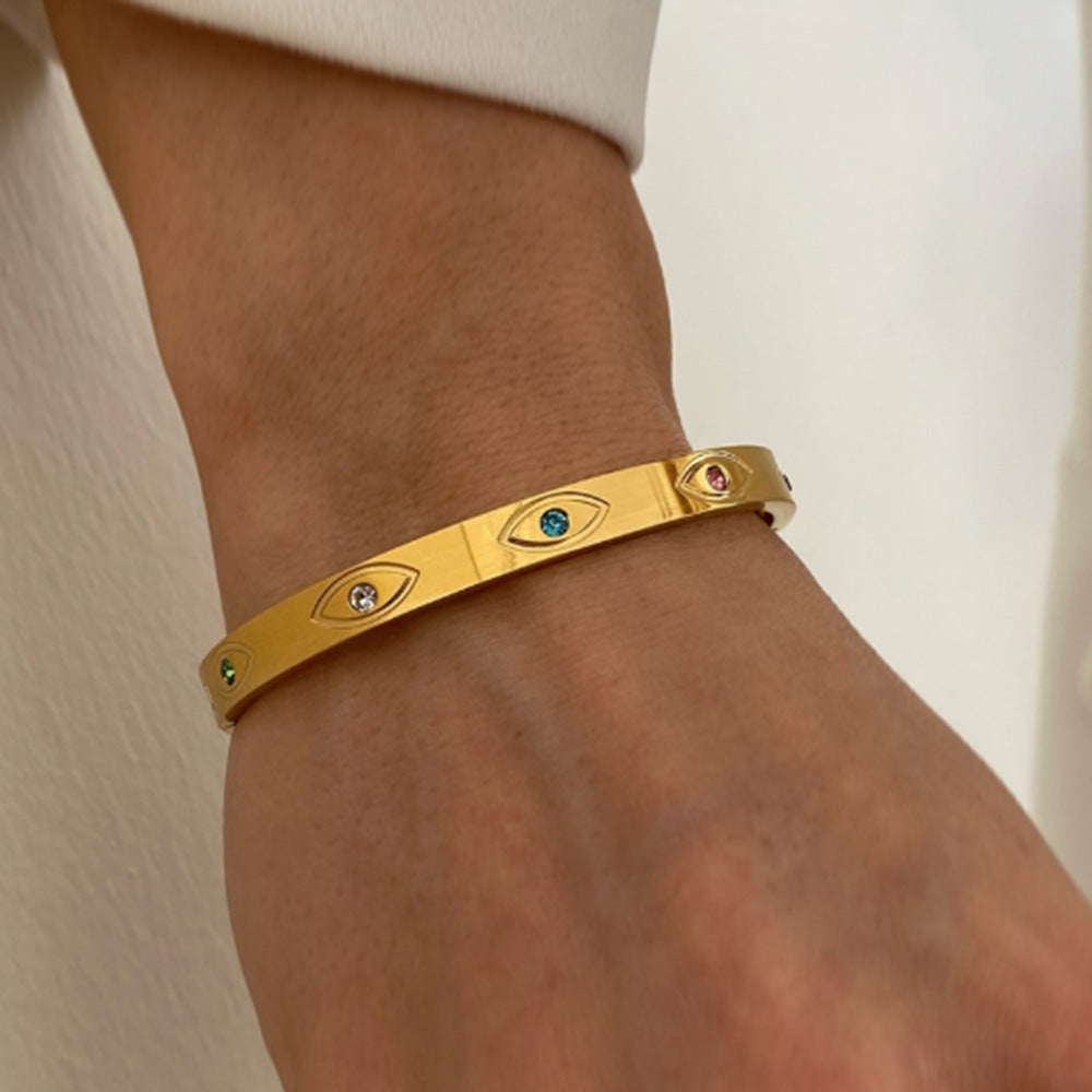 Gold Plated Adjustable Bracelet