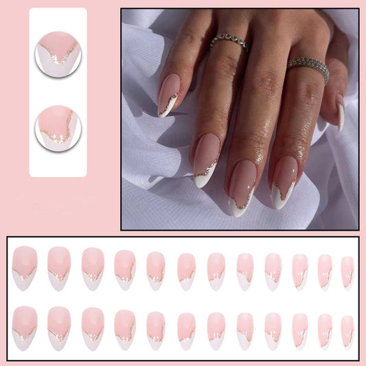 Irregular French Nails - Press on Nails