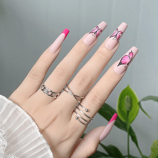 Butterfly Nails - Press on Nails