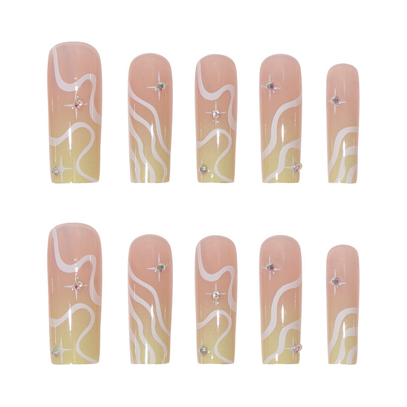 Swirl Nails - Press on Nails