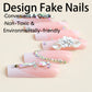 3D Flower Nails - Press on Nails