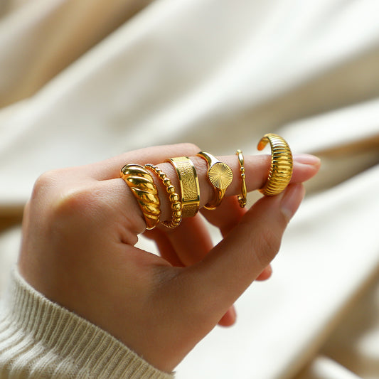 Classic Gold Plated Ring
