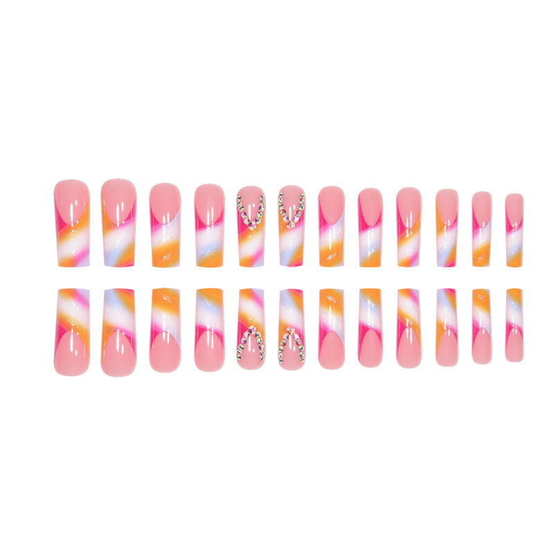 French Ombre Nails - Press on Nails