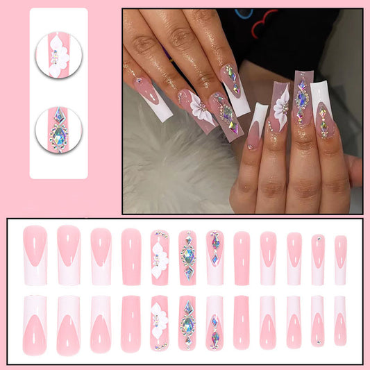 3D Flowers Nails - Press on Nails