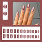 Square Chrome Nails - Press on Nails