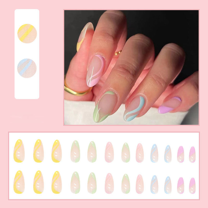 Swirl Nails - Press on Nails