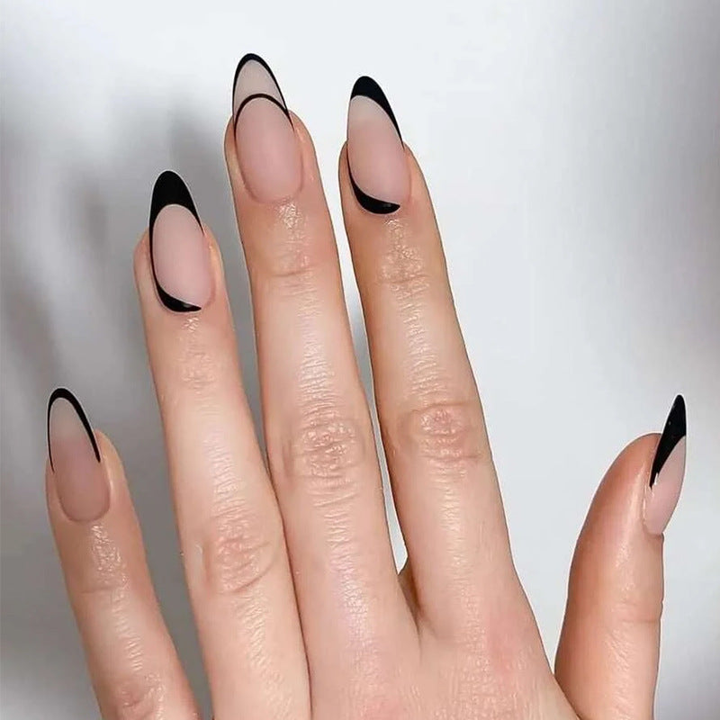 Matte French Nails - Press on Nails