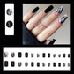 Black Butterfly Nails - Press on Nails