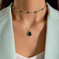 Green Bead Necklace