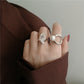 Doris Irregular Pearl Ring