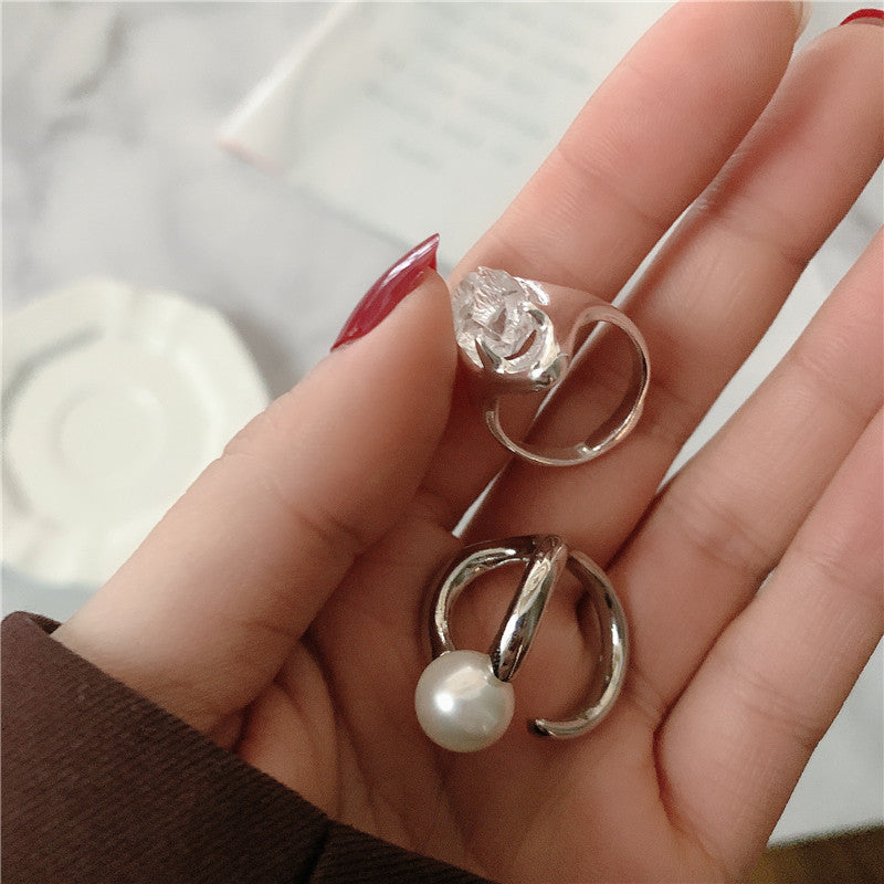 Doris Irregular Pearl Ring