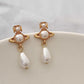 Donna French Vintage Pearl Earrings