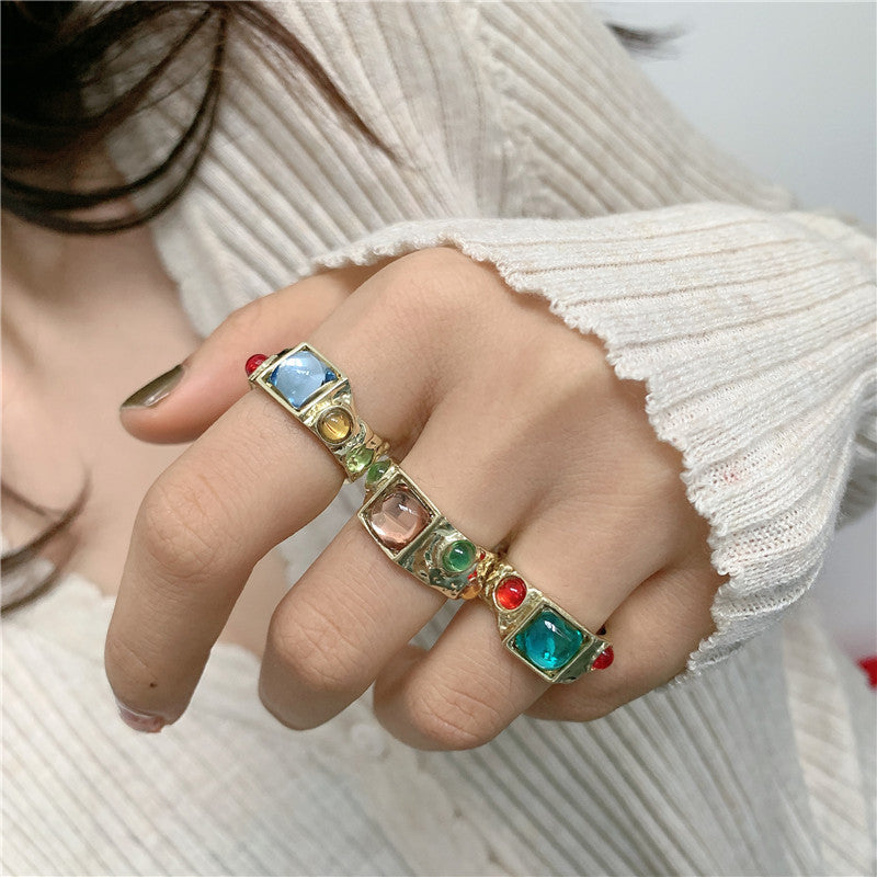 Hazel Cubic Ring Pack