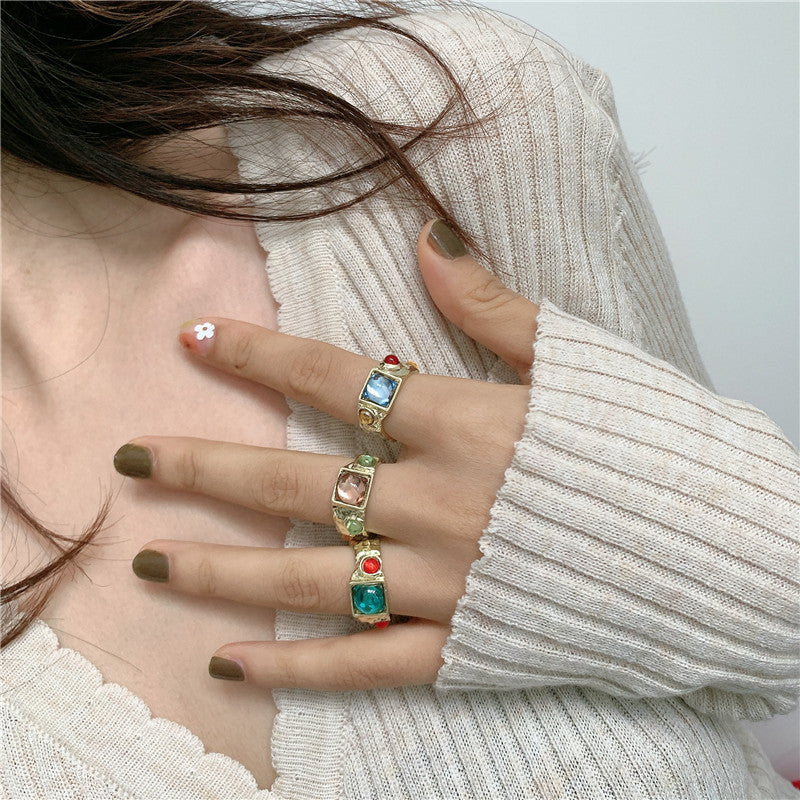 Hazel Cubic Ring Pack